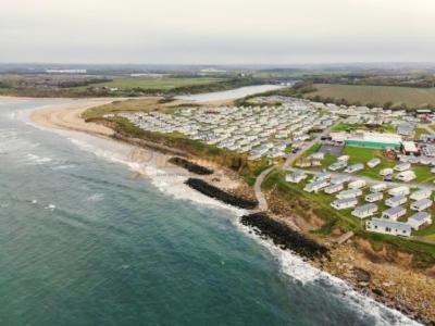 New Sea View Platinum Caravan With Huge Decking Ньюкасл-апон-Тайн Екстер'єр фото