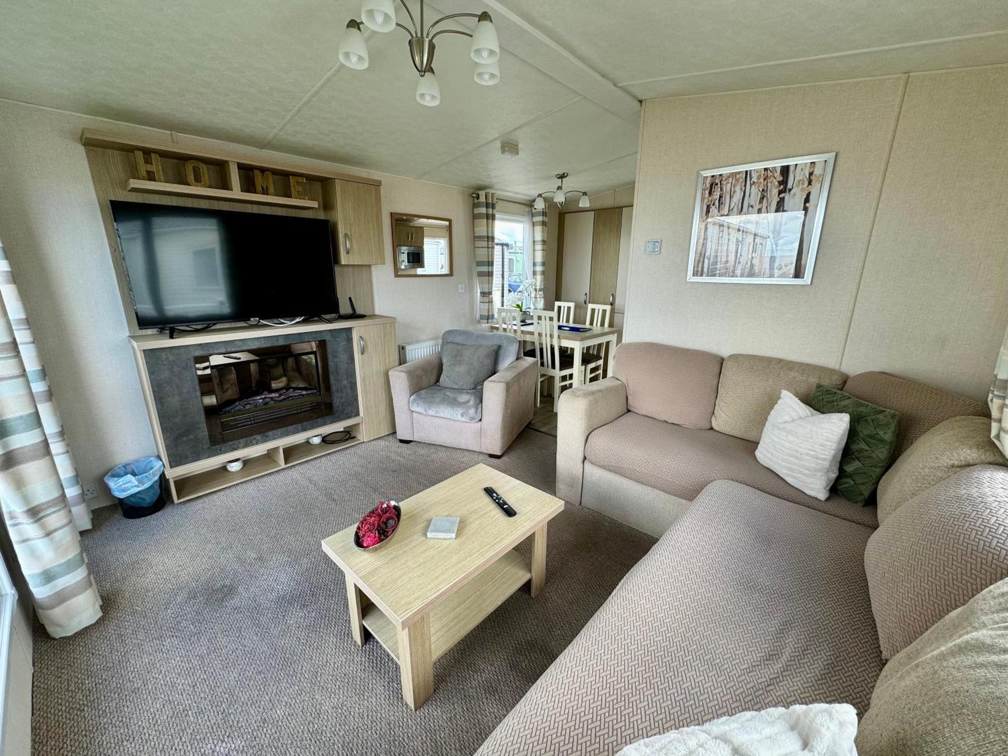 New Sea View Platinum Caravan With Huge Decking Ньюкасл-апон-Тайн Екстер'єр фото